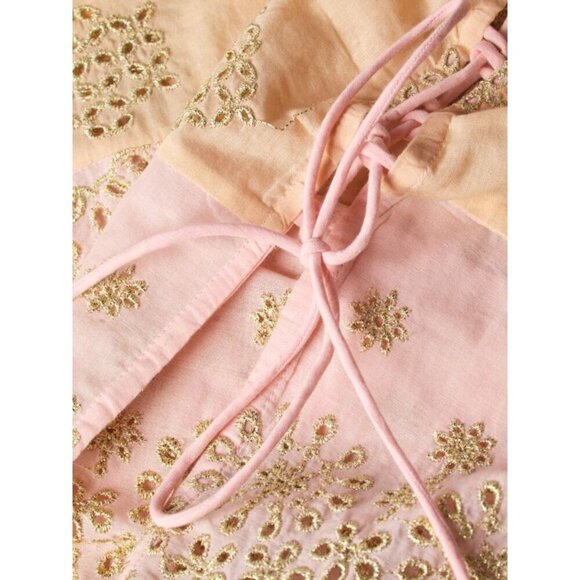 PQ Swim Joy Eyelet Lace Cotton Tunic Beach Cover Up Namaste Womens Size XS/S - Picture 6 of 13